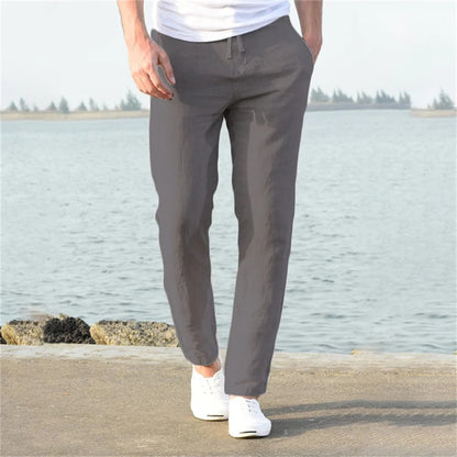 Felix | Light men's linen pants | Casual, comfortable & breathable