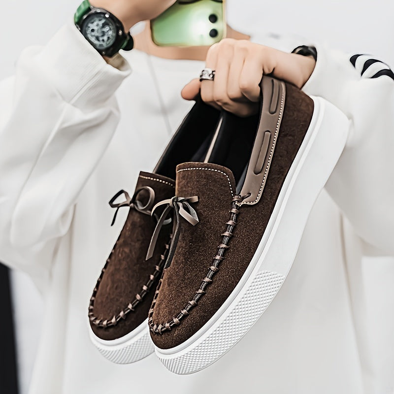 Klassische Herren Slipper - Minimalistisches Design, Bequeme Innensohle, Rutschfeste Sohle-4