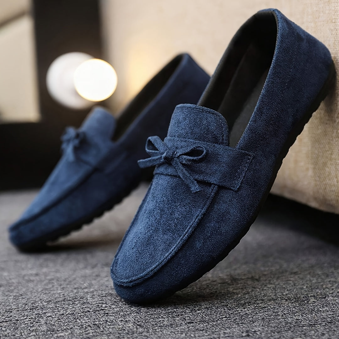 Bequeme Herren Slipper - Schlupfschuhe mit Anti-Rutsch Sohle für Alltag und Büro-2