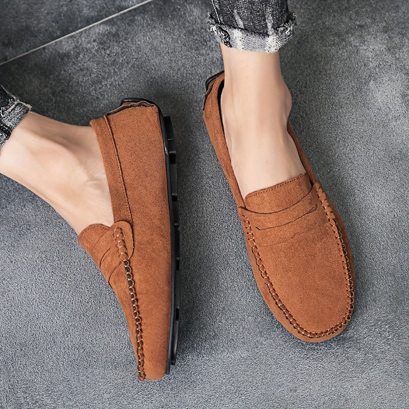 Moderne Herren Slipper - Bequeme Slip-On Schuhe mit Rutschfester Sohle-4