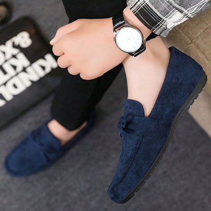 Bequeme Herren Slipper - Schlupfschuhe mit Anti-Rutsch Sohle für Alltag und Büro-6