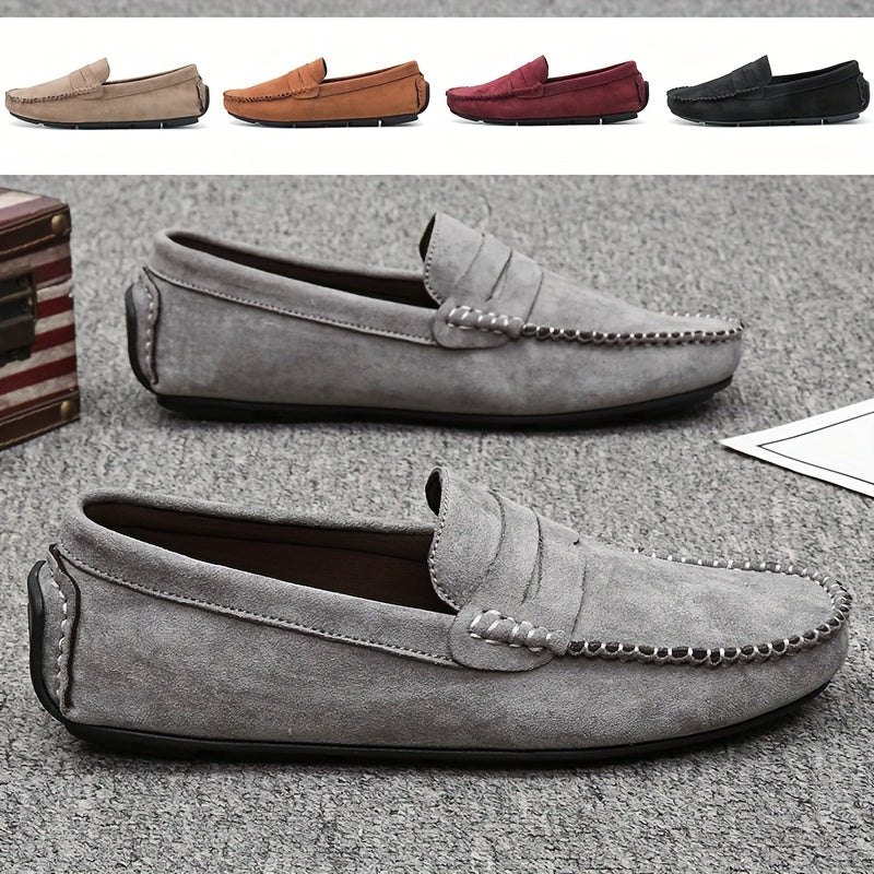 Moderne Herren Slipper - Bequeme Slip-On Schuhe mit Rutschfester Sohle-2