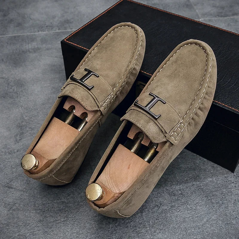 Bram Herren Slipper Leder - Hochwertige Bequemlichkeit mit zeitlosem Design-6