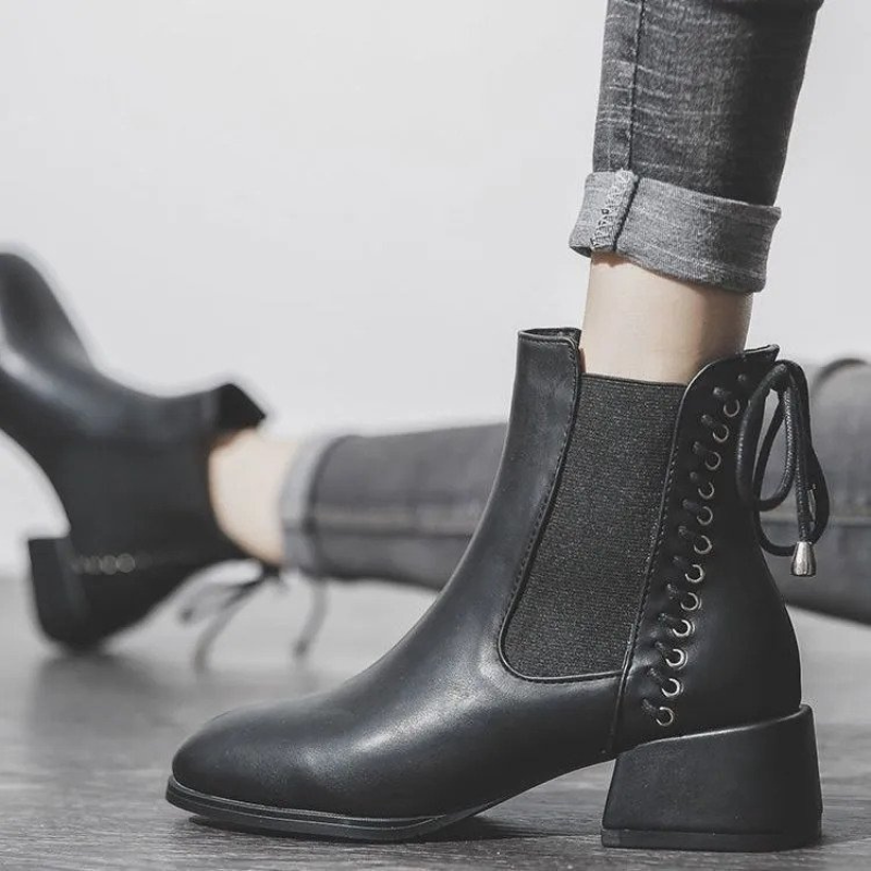 Gabour ankle boots – women's boots with low heels