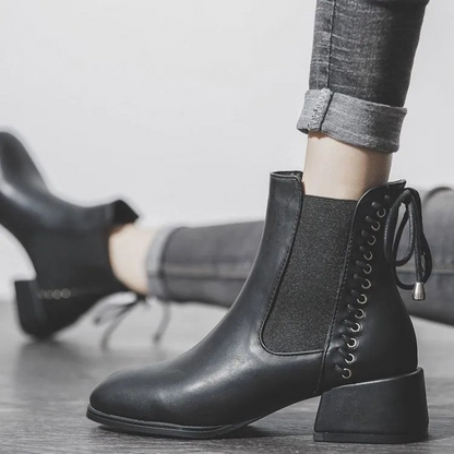 Gabour ankle boots – women's boots with low heels