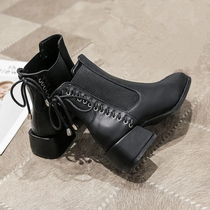 Gabour ankle boots – women's boots with low heels