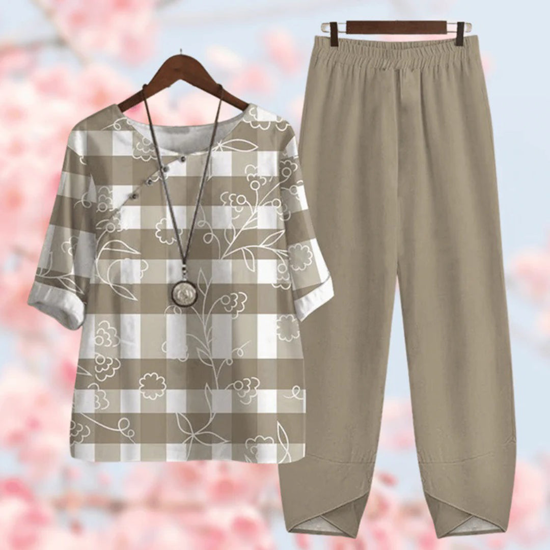 Gaia | Elegant and comfortable set for women | Airy, stylish & ideal for spring and summer