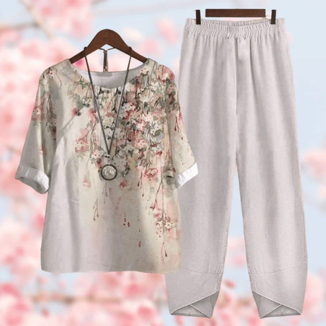 Gaia | Elegant and comfortable set for women | Airy, stylish & ideal for spring and summer