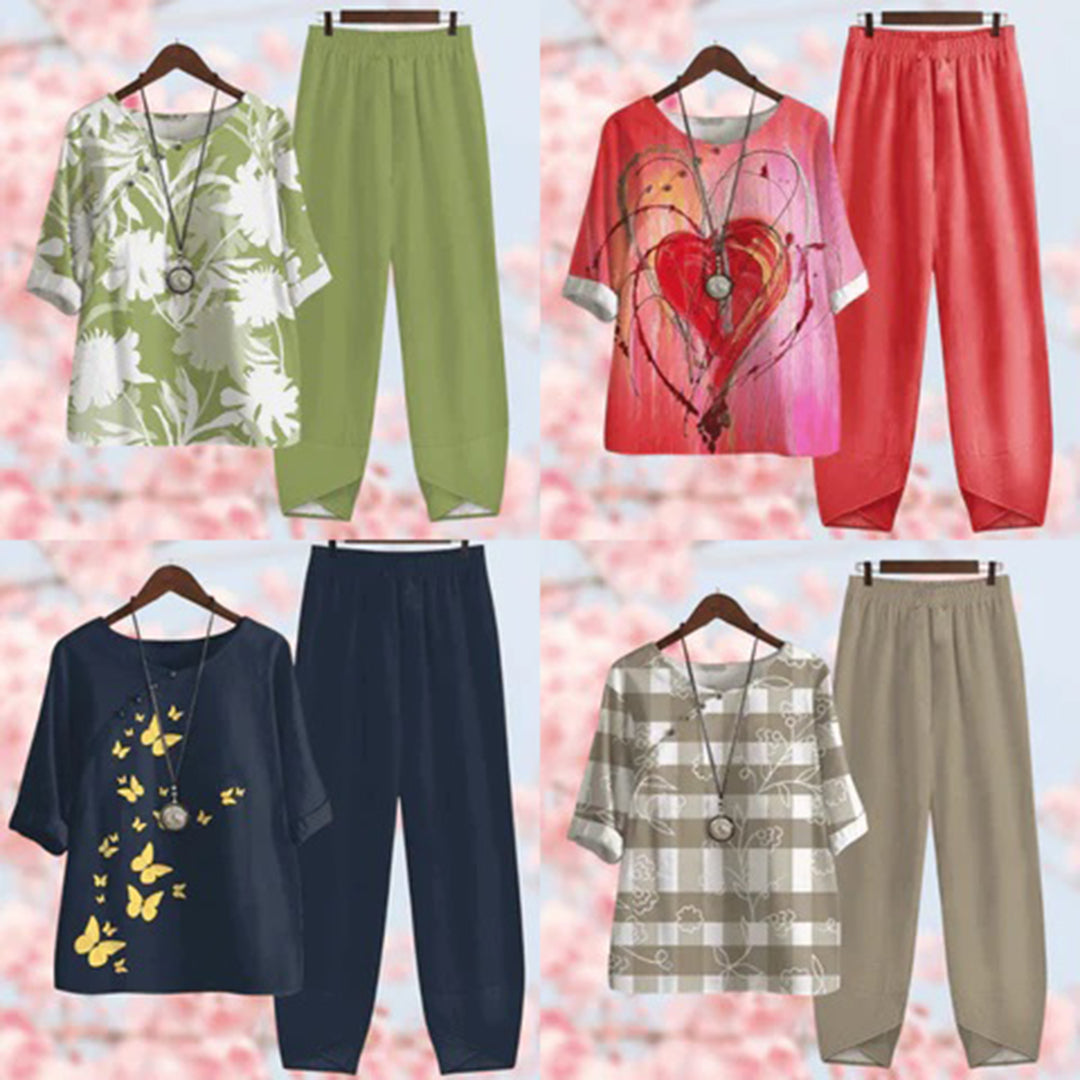 Gaia | Elegant and comfortable set for women | Airy, stylish & ideal for spring and summer
