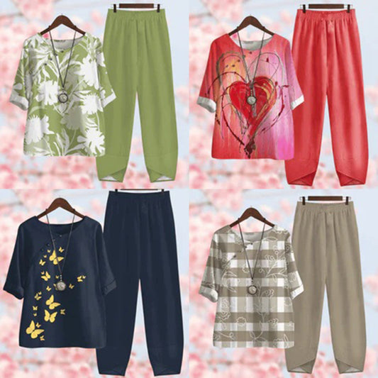 Gaia | Elegant and comfortable set for women | Airy, stylish & ideal for spring and summer
