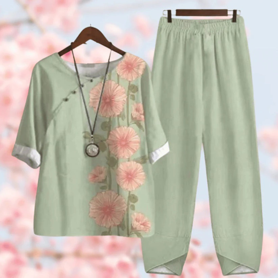 Gaia | Elegant and comfortable set for women | Airy, stylish & ideal for spring and summer