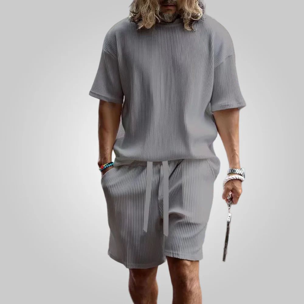 Variant image for Herren Strickset Grau Größe M Atmungsaktiv-11