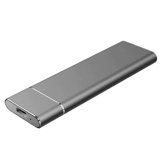 Portable External Hard Drive with High Transfer Speed and Durable Aluminum Case