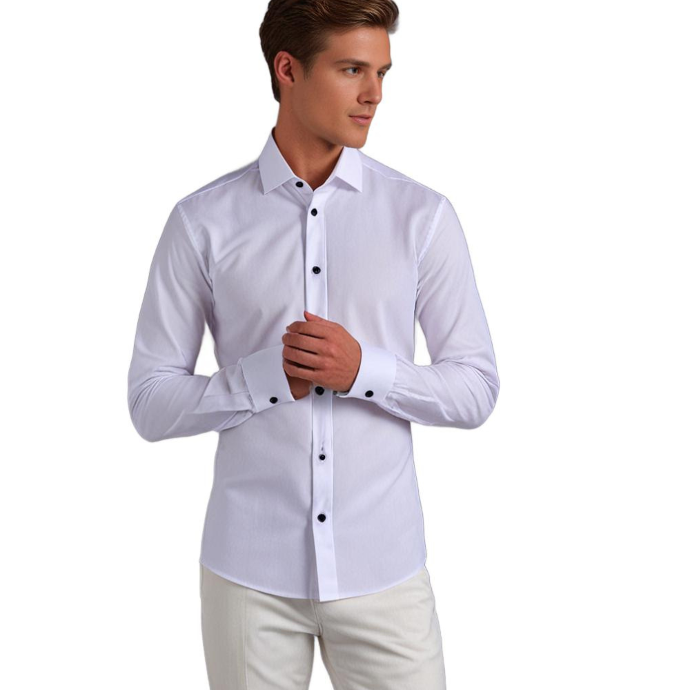 Men's stretch shirt | Classic shirt with comfortable fit