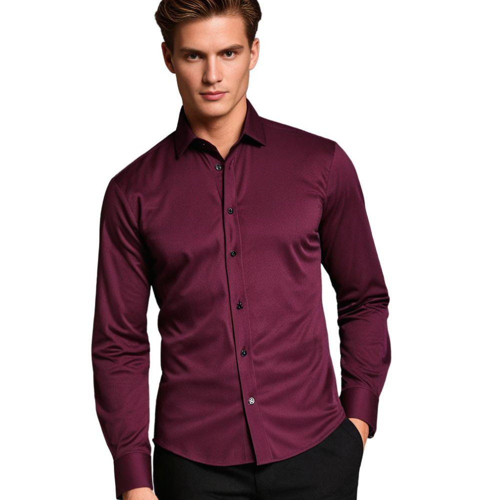 Men's stretch shirt | Classic shirt with comfortable fit
