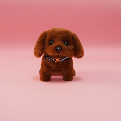 Juguete interactivo cachorros con movimientos realistas – Reacciona al tacto y a la voz, materiales suaves de PU