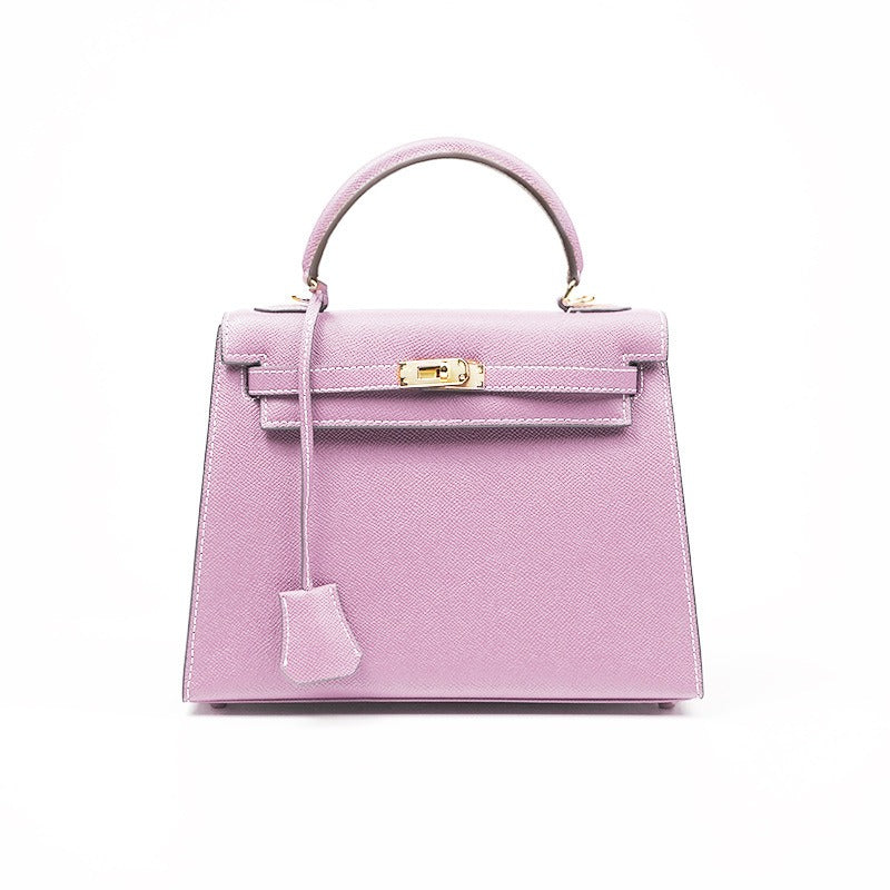 Bolso de hombro para mujer de auténtico Saffiano – Bolso bandolera elegante