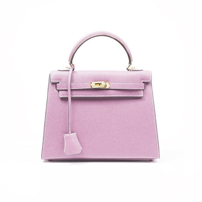 Bolso de hombro para mujer de auténtico Saffiano – Bolso bandolera elegante