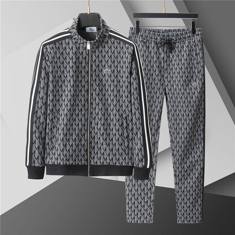 Męski zestaw dresowy oddychający ergonomiczny krój sport rekreacja