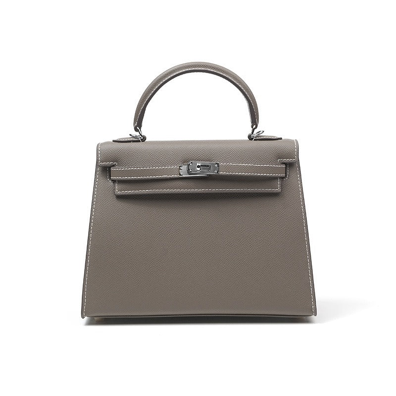 Bolso de hombro para mujer de auténtico Saffiano – Bolso bandolera elegante