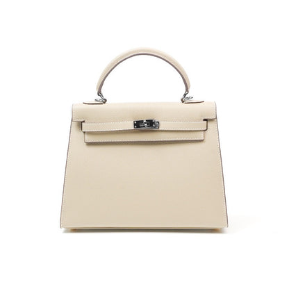 Bolso de hombro para mujer de auténtico Saffiano – Bolso bandolera elegante