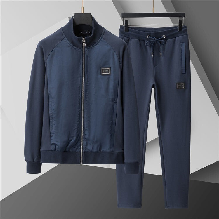 Męski zestaw dresowy oddychający ergonomiczny krój sport rekreacja