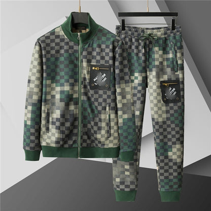 Męski zestaw dresowy oddychający ergonomiczny krój sport rekreacja