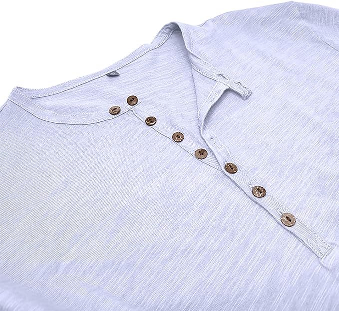 Joshua | Loose men's shirt made of cotton | Breathable, stylish & comfortable