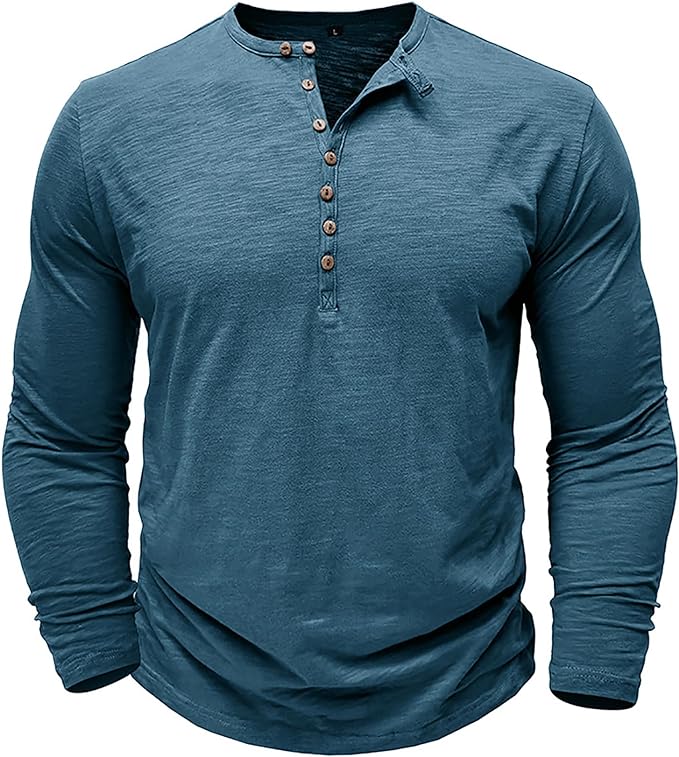 Joshua | Loose men's shirt made of cotton | Breathable, stylish & comfortable
