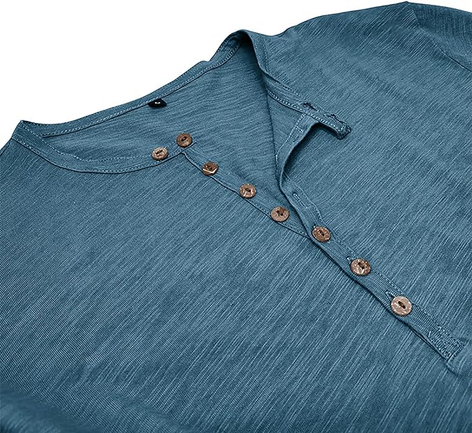 Joshua | Loose men's shirt made of cotton | Breathable, stylish & comfortable
