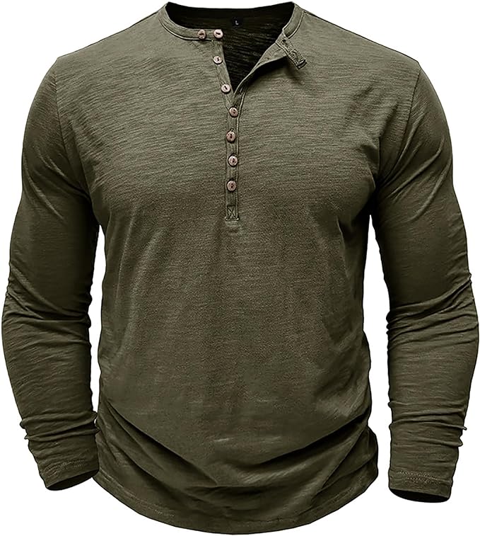 Joshua | Loose men's shirt made of cotton | Breathable, stylish & comfortable