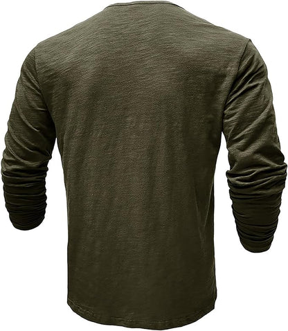 Joshua | Loose men's shirt made of cotton | Breathable, stylish & comfortable