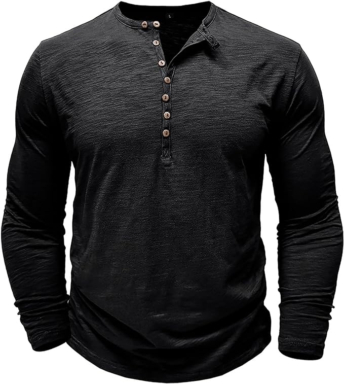 Joshua | Loose men's shirt made of cotton | Breathable, stylish & comfortable