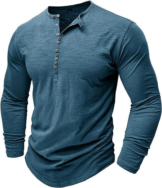 Joshua | Loose men's shirt made of cotton | Breathable, stylish & comfortable