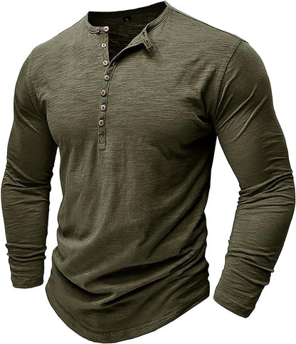 Joshua | Loose men's shirt made of cotton | Breathable, stylish & comfortable