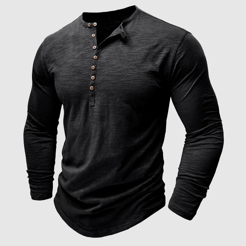 Joshua | Loose men's shirt made of cotton | Breathable, stylish & comfortable