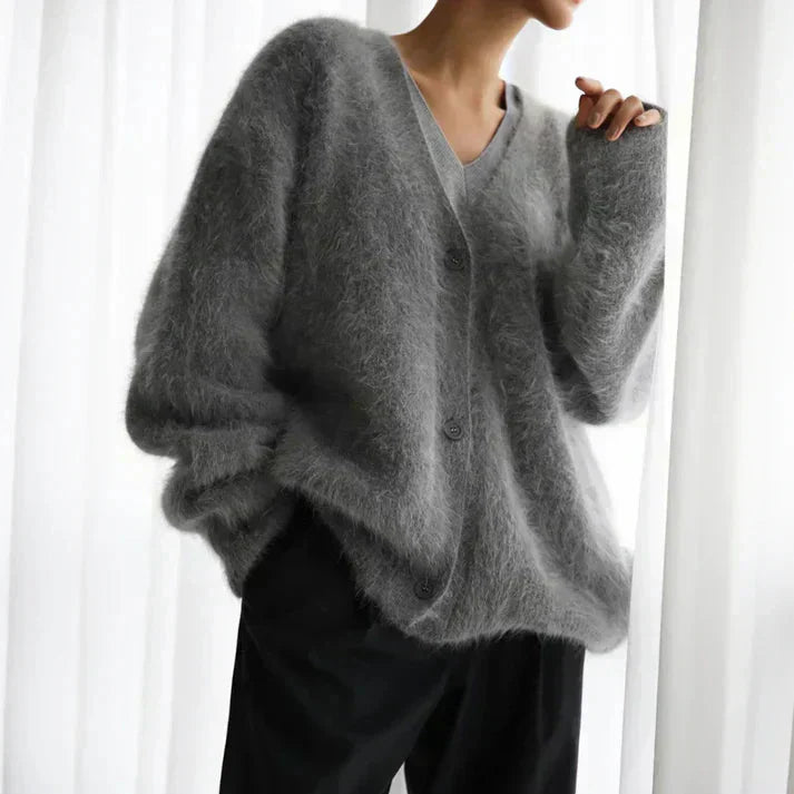 Cashmere-like sweater for luxury and comfort