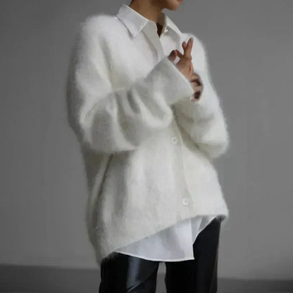 Cashmere-like sweater for luxury and comfort