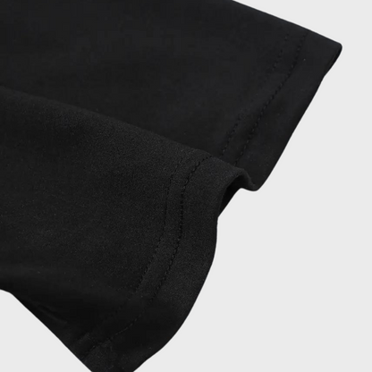 with | Casual men's T-shirt with crew neck | Comfortable, versatile & stylish