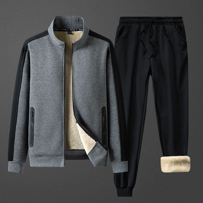 Variant image for Herren Lounge Set Grau Größe M Fleece-7