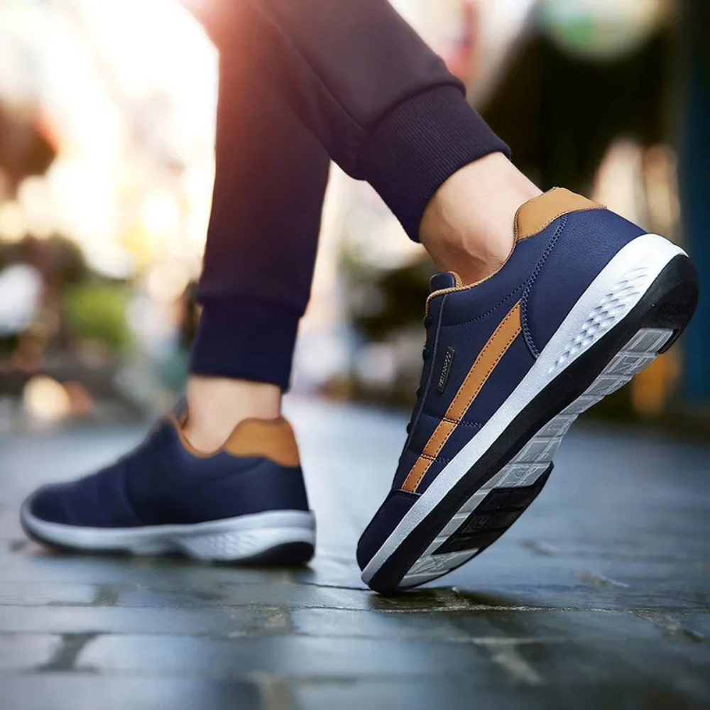 Herren Sneaker Dunkelblau Größe 42 Atmungsaktiv Nachhaltig-6