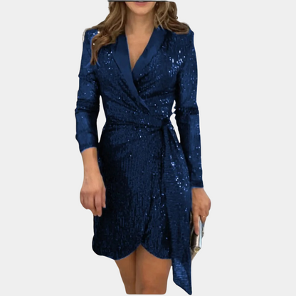 Leonie | Elegant blazer dress for women with belt | Stylish, versatile & perfect for special occasions