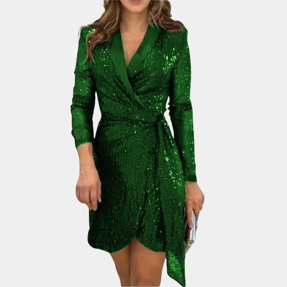 Leonie | Elegant blazer dress for women with belt | Stylish, versatile & perfect for special occasions