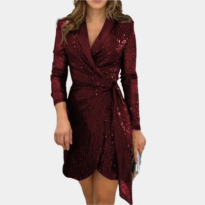 Leonie | Elegant blazer dress for women with belt | Stylish, versatile & perfect for special occasions