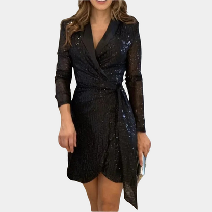 Leonie | Elegant blazer dress for women with belt | Stylish, versatile & perfect for special occasions