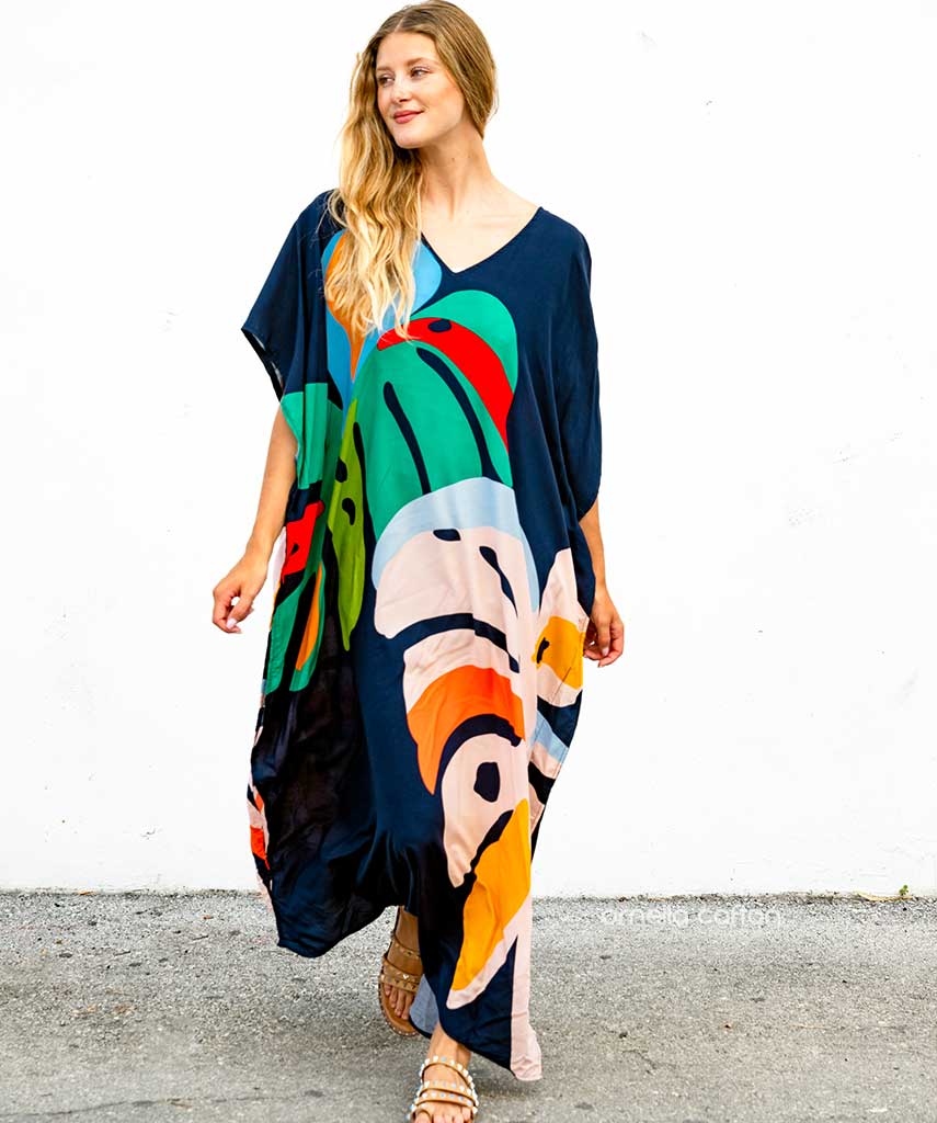 Leyla – Elegant women's kaftan – Airy, noble & perfect for special occasions