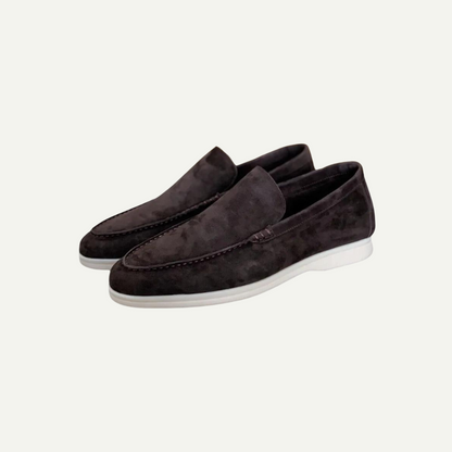 Variant image for Herren Slipper Wildleder Braun Größe 42 Schlupfschuhe Loafer Komfort-23