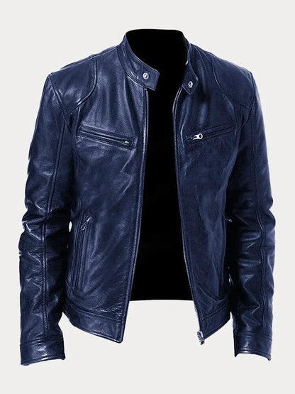 Lorenzo Lederjacke | Zeitloser Casual-Look mit Hochwertiger Lederverarbeitung