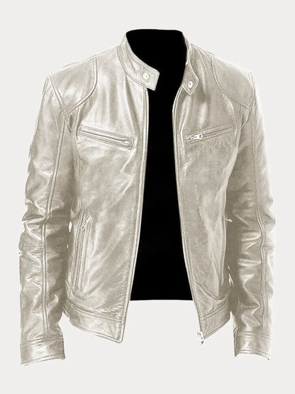 Lorenzo Lederjacke | Zeitloser Casual-Look mit Hochwertiger Lederverarbeitung