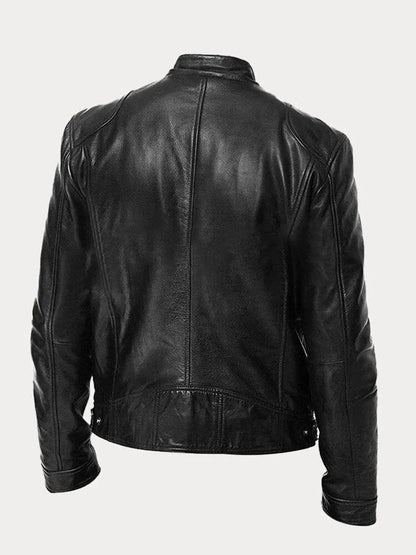 Lorenzo Lederjacke | Zeitloser Casual-Look mit Hochwertiger Lederverarbeitung
